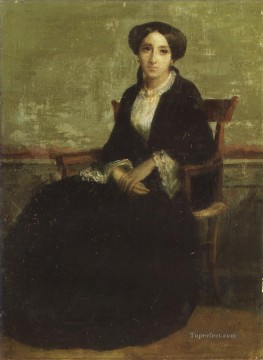 ウィリアム・アドルフ・ブーグロー Painting - ジュヌヴィエーヴ・ブーグローの肖像 リアリズム ウィリアム・アドルフ・ブーグロー